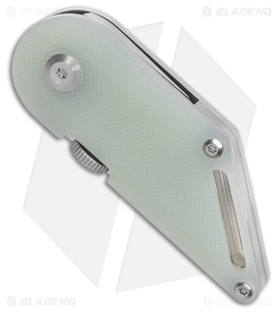 Kansept Pinkerton Dash Folding Kiridashi Knife Jade G-10 (1.69" SW) 