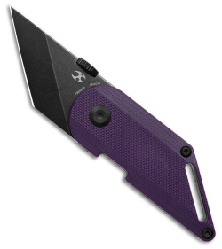 Kansept Pinkerton Dash Folding Kiridashi Knife Purple G-10 (1.69" Black SW) 