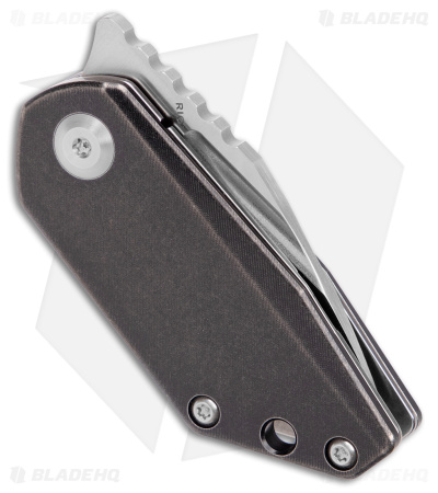 pomme様 Kansept Knives 4T5 Design RIO Black SW Ti (Satin) - Blade HQ