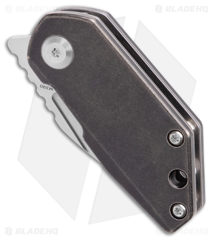 Kansept Knives 4T5 Design RIO Black SW Ti (Satin) - Blade HQ