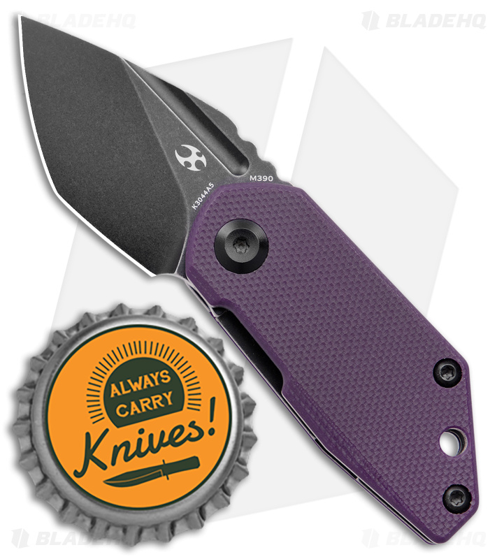 Kansept Knives 4T5 Design RIO Purple G-10 (BSW) - Blade HQ