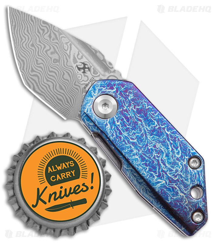 Kansept Knives 4T5 Design RIO Lightning Ti (Dama) - Blade HQ