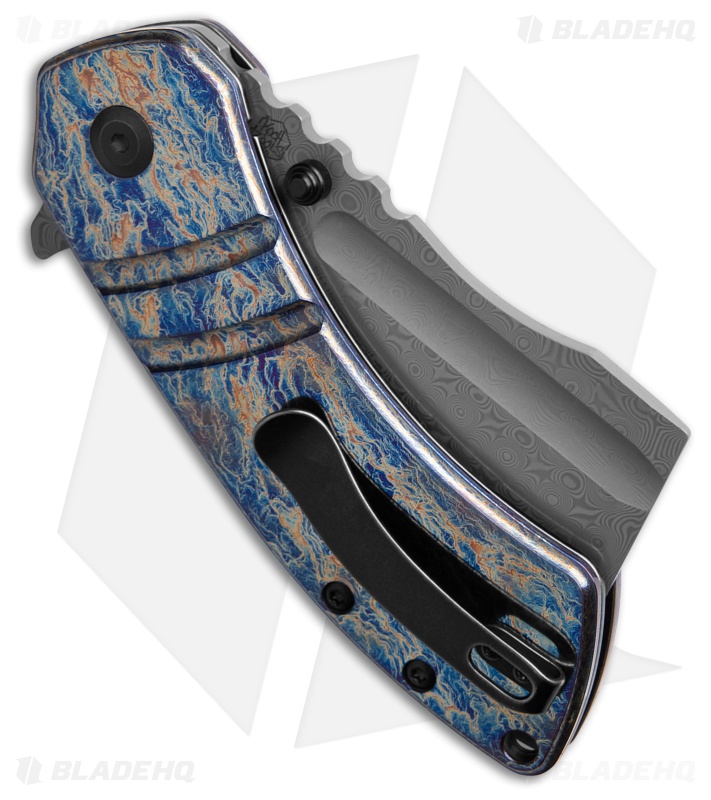 Kansept Knives Korvid M+ Cleaver Lightning Ti - Blade HQ