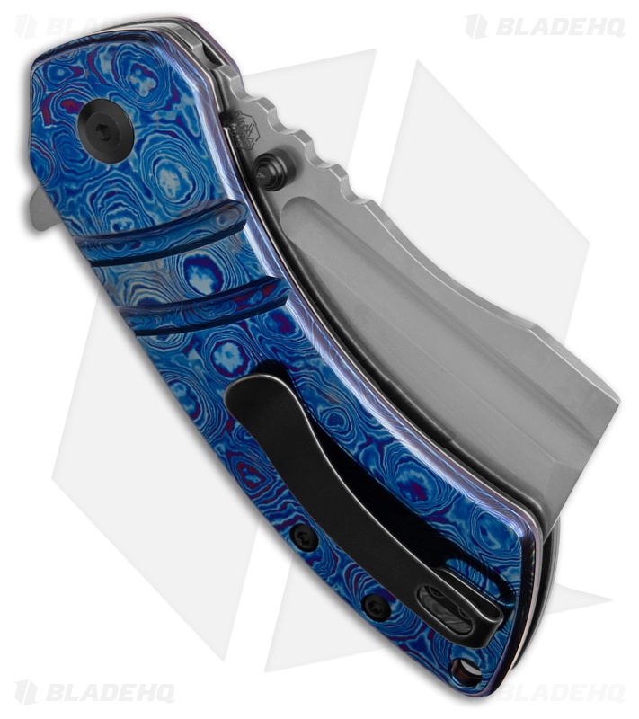 Kansept Knives Korvid M+ Cleaver Timascus 3.07