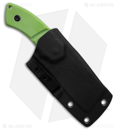 Kansept Knives Korvid S Fixed Blade Green G-10 - Blade HQ