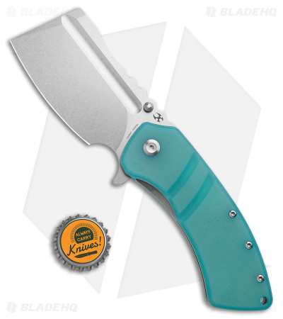 Kansept Knives XL Korvid Knife Blue G-10 + SW - Blade HQ