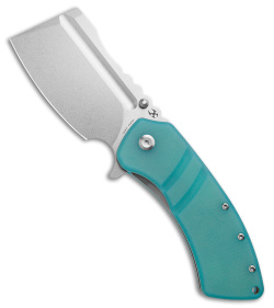 Kansept Knives XL Korvid Liner Lock Knife Robin Egg Blue G-10 (SW) T1030A7