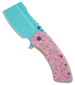 Kansept Knives XL Korvid Liner Lock Knife Dessert Warrior® (3.5&quot; Blue) | 197268