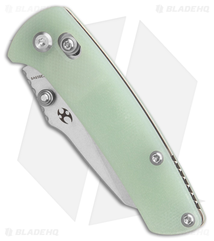 Kansept Knives Little Main Street Crossbar Lock Knife Jade G-10  (2.25" SW)