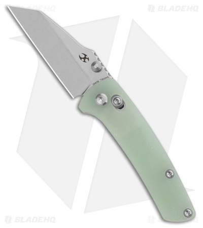 Kansept Knives Little Main Street Crossbar Lock Knife Jade G-10  (2.25" SW)