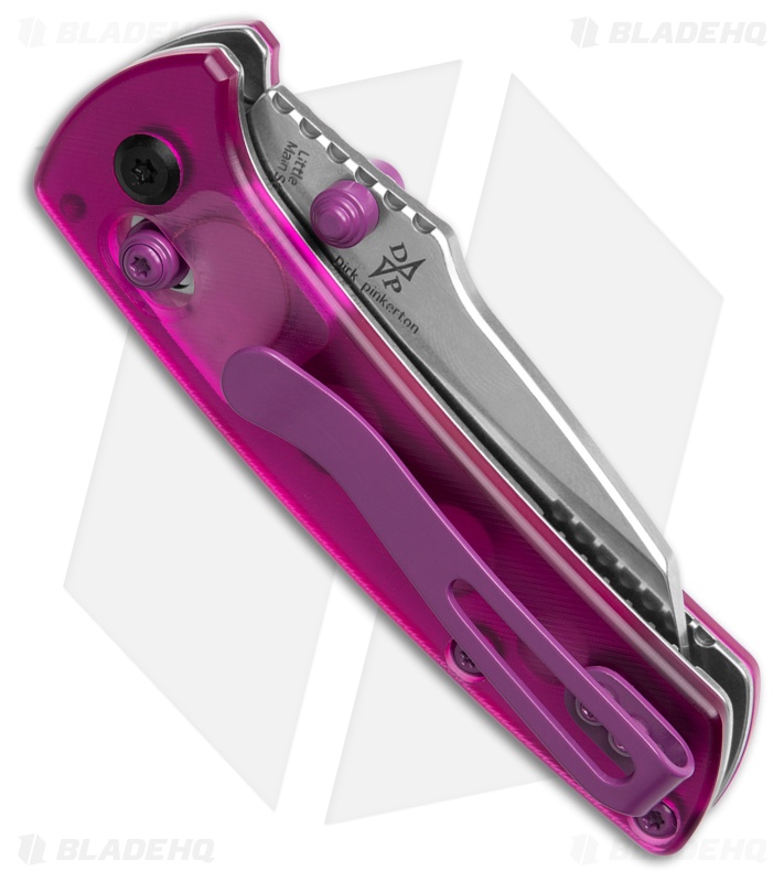 Kansept Knives Little Main Street Knife Purple Acrylic SW