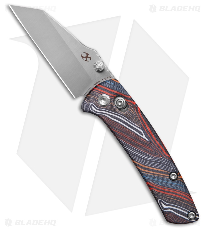 Kansept Knives Little Main Street Crossbar Multi-Color G-Mascus (2.25" Satin)