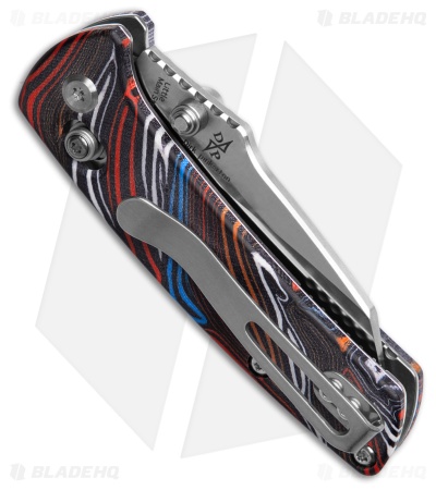 Kansept Knives Little Main Street Crossbar Multi-Color G-Mascus (2.25" Satin)