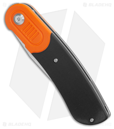 Kansept Knives Lundquist Reverie Pocket Knife Black/Orange G-10 (3 Stonewash) 