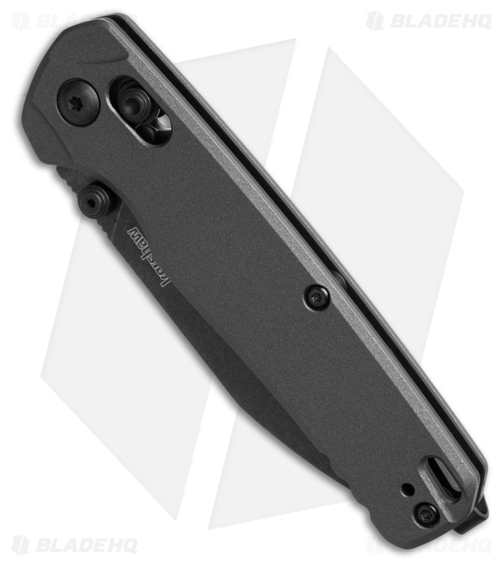 Kershaw Bel Air MagnaCut DuraLock Knife Gray Blackwash Aluminum (3.1" Black SW)