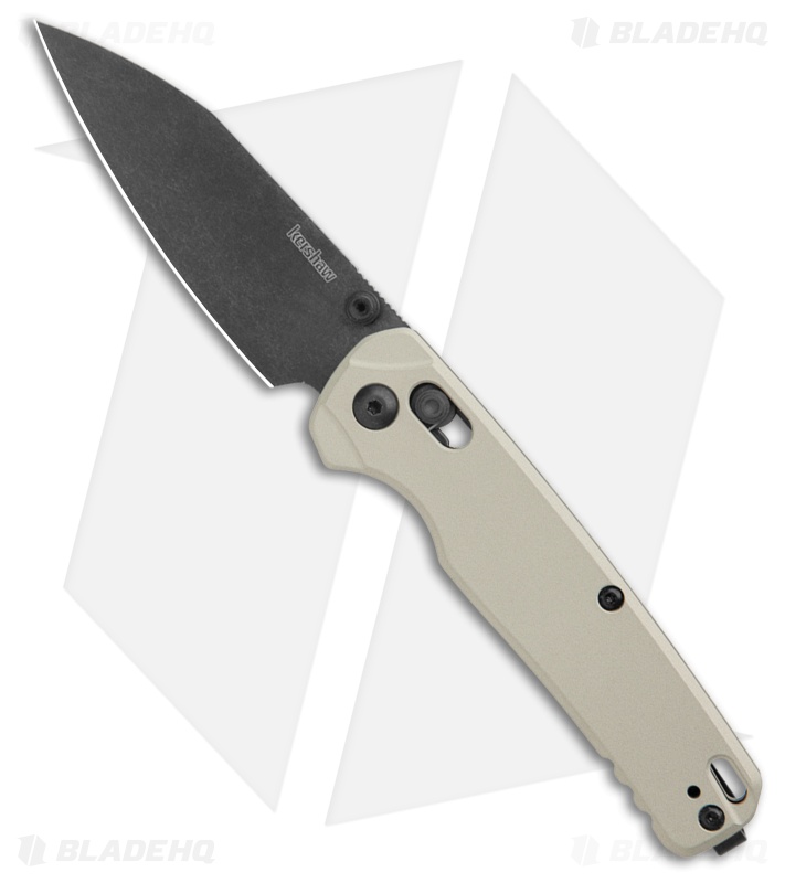 Kershaw Bel Air MagnaCut DuraLock Knife Gray Aluminum (3" Black SW) 6105