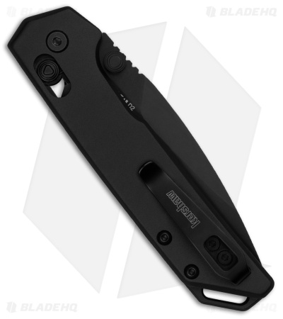 Kershaw Mini Iridium DuraLock Knife Black Aluminum (3" Black)