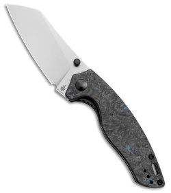 Kizer Azo Towser K Liner Lock Knife Black FatCarbon (3.5" Satin ELMAX) 