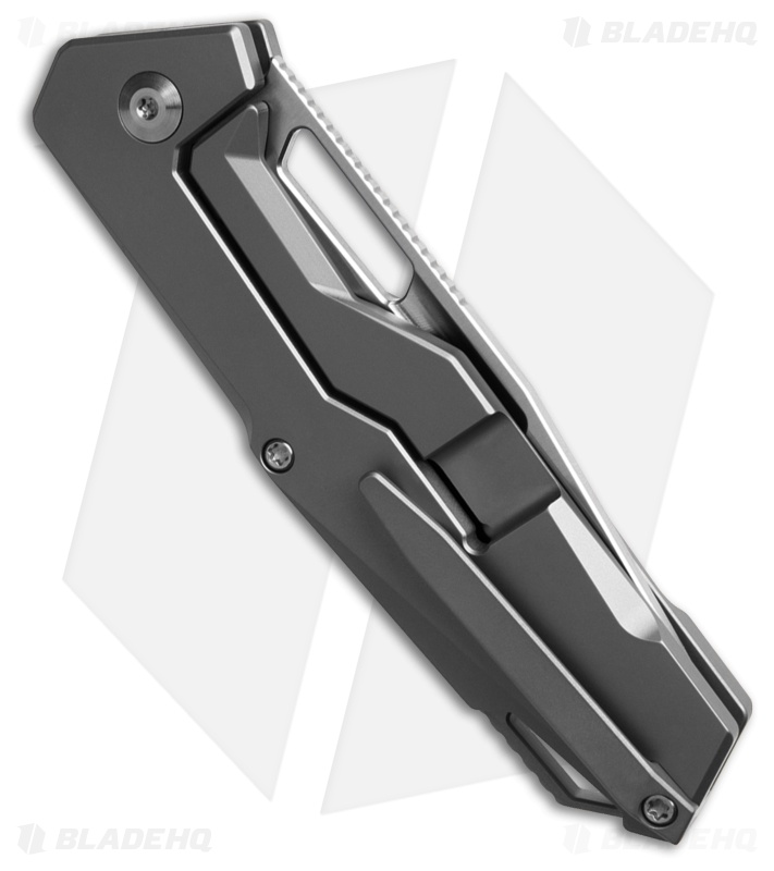 Kizer Beyond Frame Lock Knife Titanium Satin Tanto