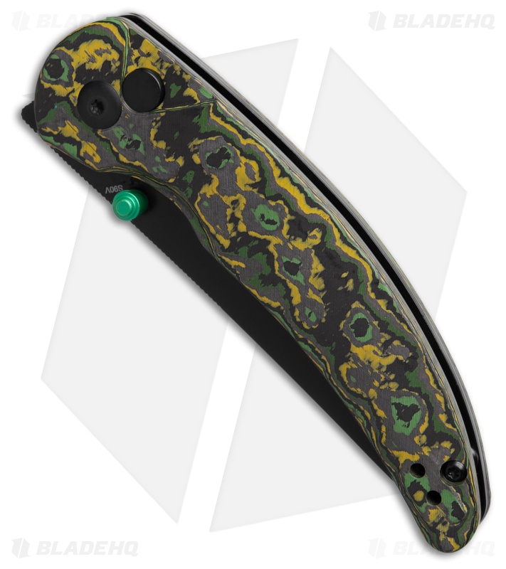 キトサンページ Kizer Chili Pepper Knife Toxic Storm Fat Carbon (Black)