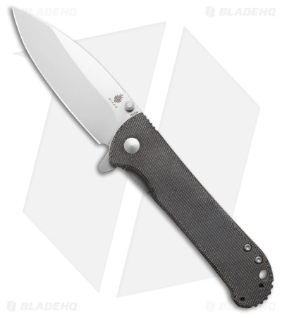 メタヴィティスカルファイヤー Kizer Coniferous V Knife Ti/Micarta (SW) V4609C1 - Blade HQ