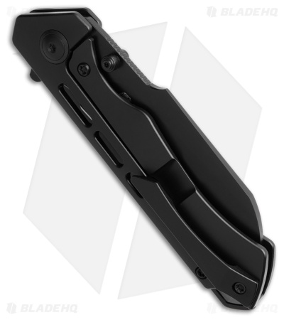 Kizer Crest Frame Lock Knife Black Titanium (3.4" Black S35VN) Ki3714A2