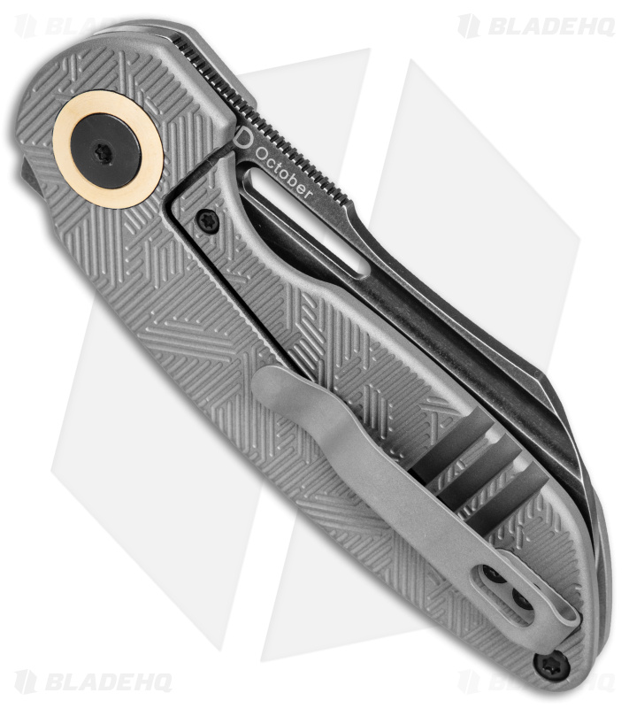 Kizer D.O.C.K. October Cleaver Knife Black SW - Blade HQ