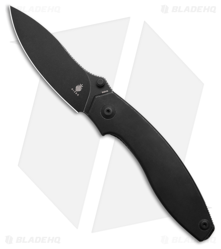 Kizer Doberman Knife Blk Titanium (Blk) Ki4639A1 - Blade HQ