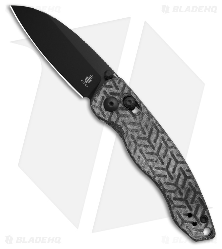 Kizer Exist Clutch Lock Knife Black Micarta Black V3681A1