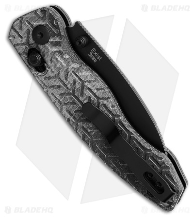 Kizer Exist Clutch Lock Knife Black Micarta (2.8" Black) V3681A1