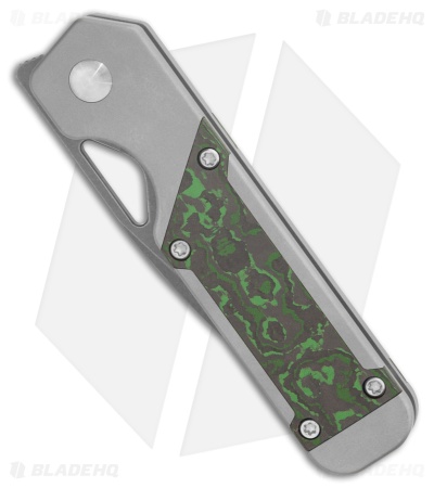 Kizer Mini Militaw Frame Lock Knife Titanium + Jungle Wear FC (2.8" Gray)