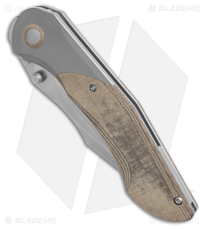 Kizer Torngat Frame Lock Knife Titanium - Blade HQ