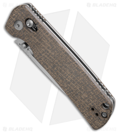Kizer Pinkerton Escort Bar Lock Knife Micarta (3.3" Stonewash) V4481C2