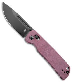 Kizer Pinkerton Escort Bar Lock Knife Purple Richlite (3.5" Black 154CM) 