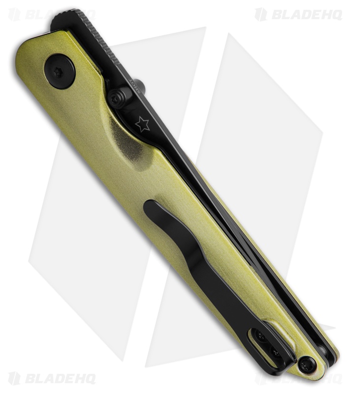 Kizer Shot Liner Lock Knife Bronze Al Black PVD V3677C2