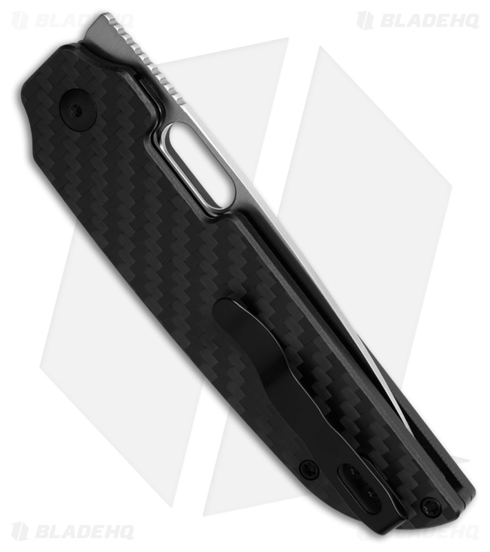 Kizer Varatas Liner Lock Knife Black G-10 + Carbon Fiber (3.2" Satin)V3637A2