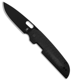 Kizer Varatas Frame Lock Knife Black Titanium Black