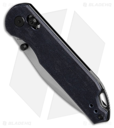 Kizer Assassin Clutch Lock Knife Denim Micarta (3" Satin) V3549A2