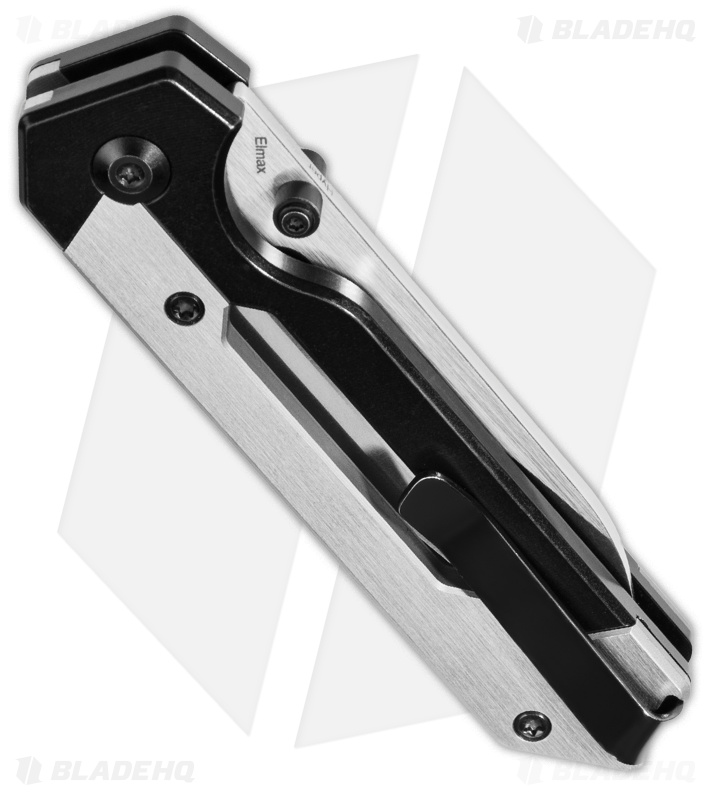 Kizer Hyper Button Lock Flipper Knife Black/Gray Titanium