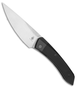 Kizer Momo Liner Lock Knife Black Aluminum (4.2" Satin)