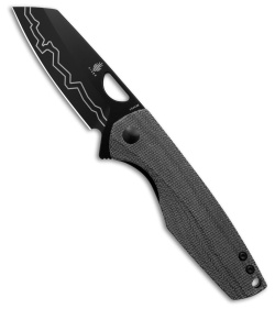 Kizer Sparrow Liner Lock Knife Black Micarta (3" Black) V3628C1