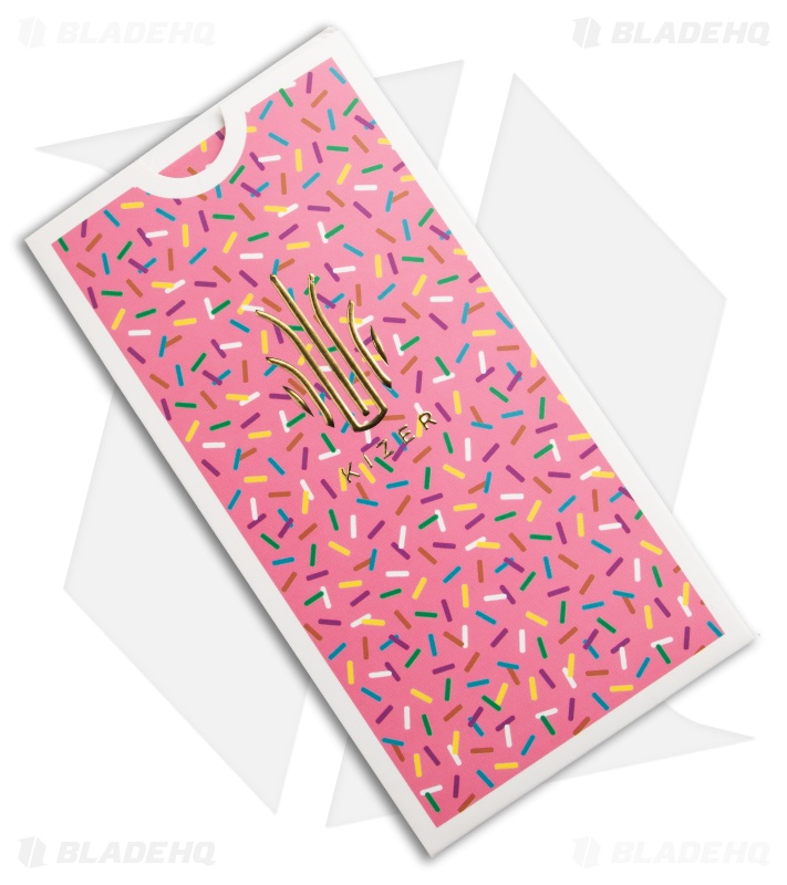 シェフ VOL 123 Kizer Mini Dessert Warrior Sheepdog Knife Pink/Sprinkles