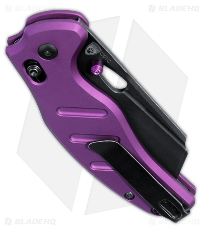 Kizer Vanguard Sheepdog Knife | Purple Alum | Blade HQ