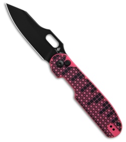 Kizer Cormorant Black/White G-10 Clip Point Black Nitro-V