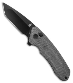 Kizer Mad Tanto Plunge Lock Knife Black Micarta (3.25" Black) V4602C1