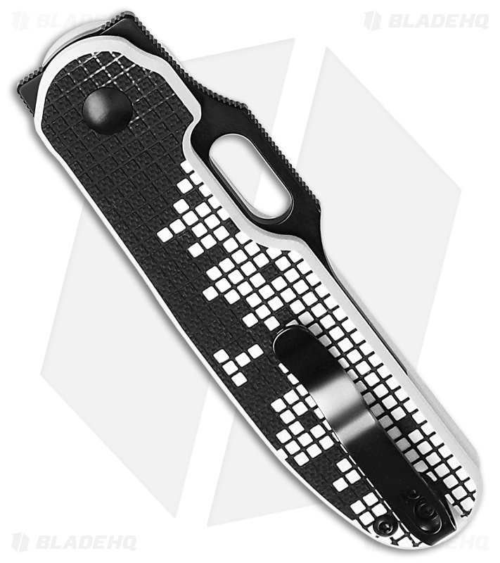 Kizer Cutlery Cormorant Plunge Lock Knife Black Retro Gaming G-10 (3.2" Black)