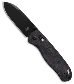 Kizer Azo Drop Bear Clutch Lock Knife FatCarbon (3" Black) Ki3619A4