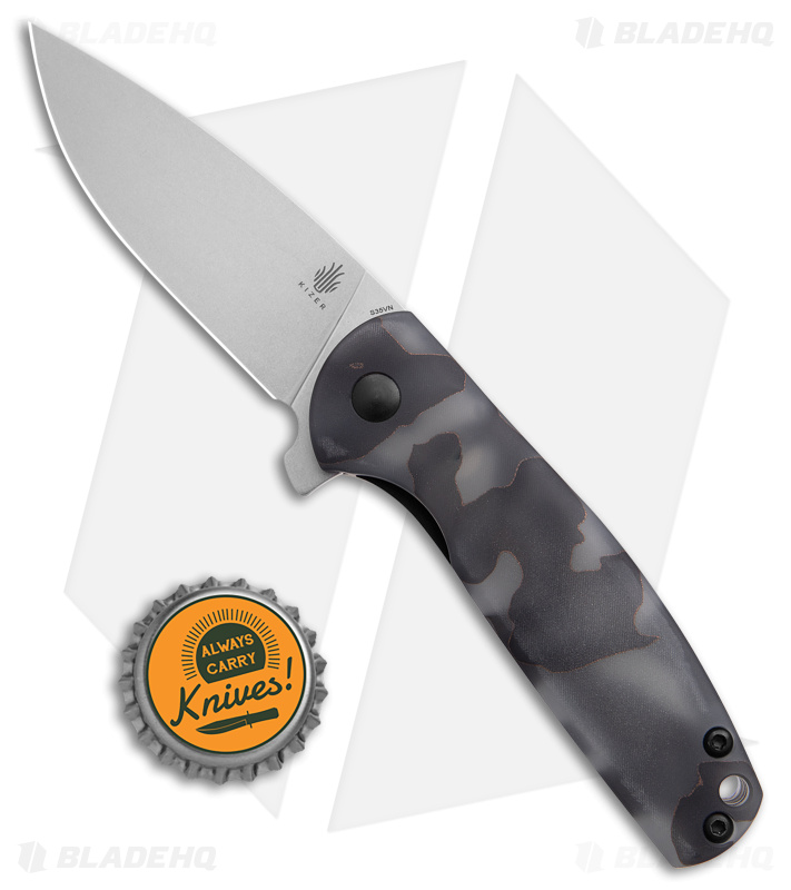 Kizer Laconico Gemini Frame Lock Knife Raffir S35VN-Blade HQ