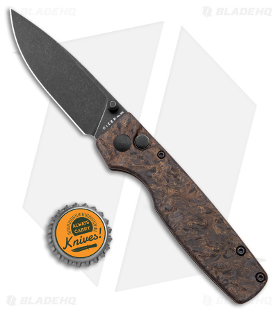 Kizer Vanguard Original Black/Brown Fat Carbon - Blade HQ