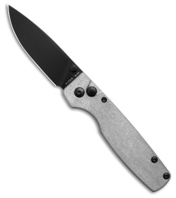 Kizer Vanguard Original XL Button Lock Knife Titanium (3.25" Black)